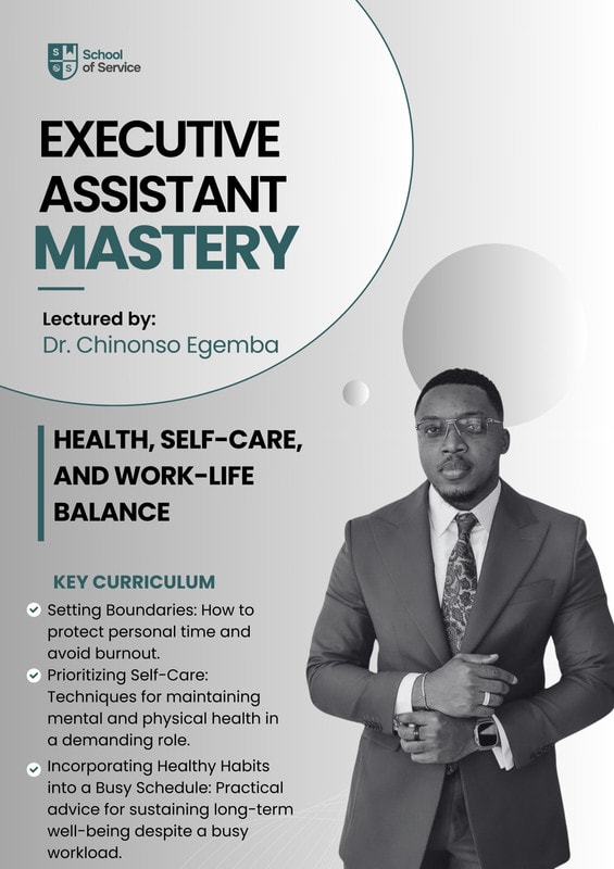 Health, Self-Care and Work-Life Balance